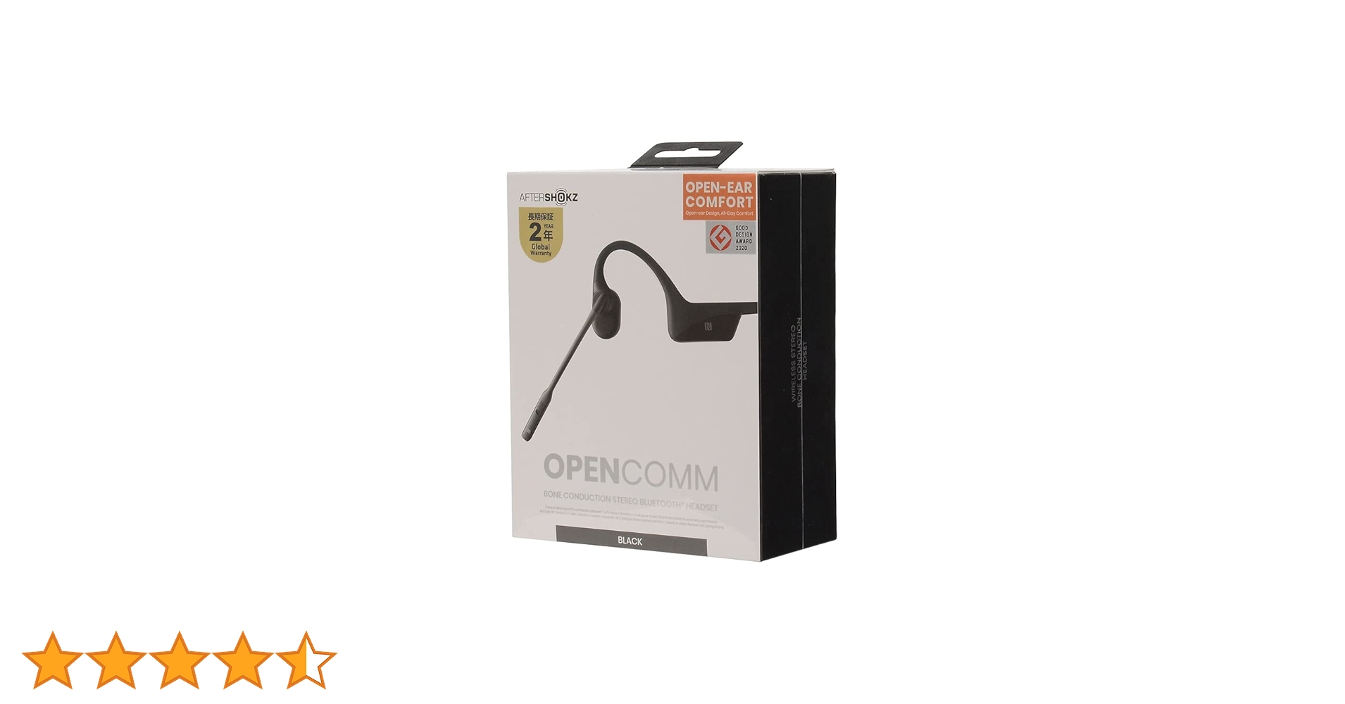 AfterShokz(Shokz)骨伝導ヘッドセット AFT-EP-000028 Shokz AfterShokz OpenComm 骨伝導ヘッドセット AFT-EP-000028